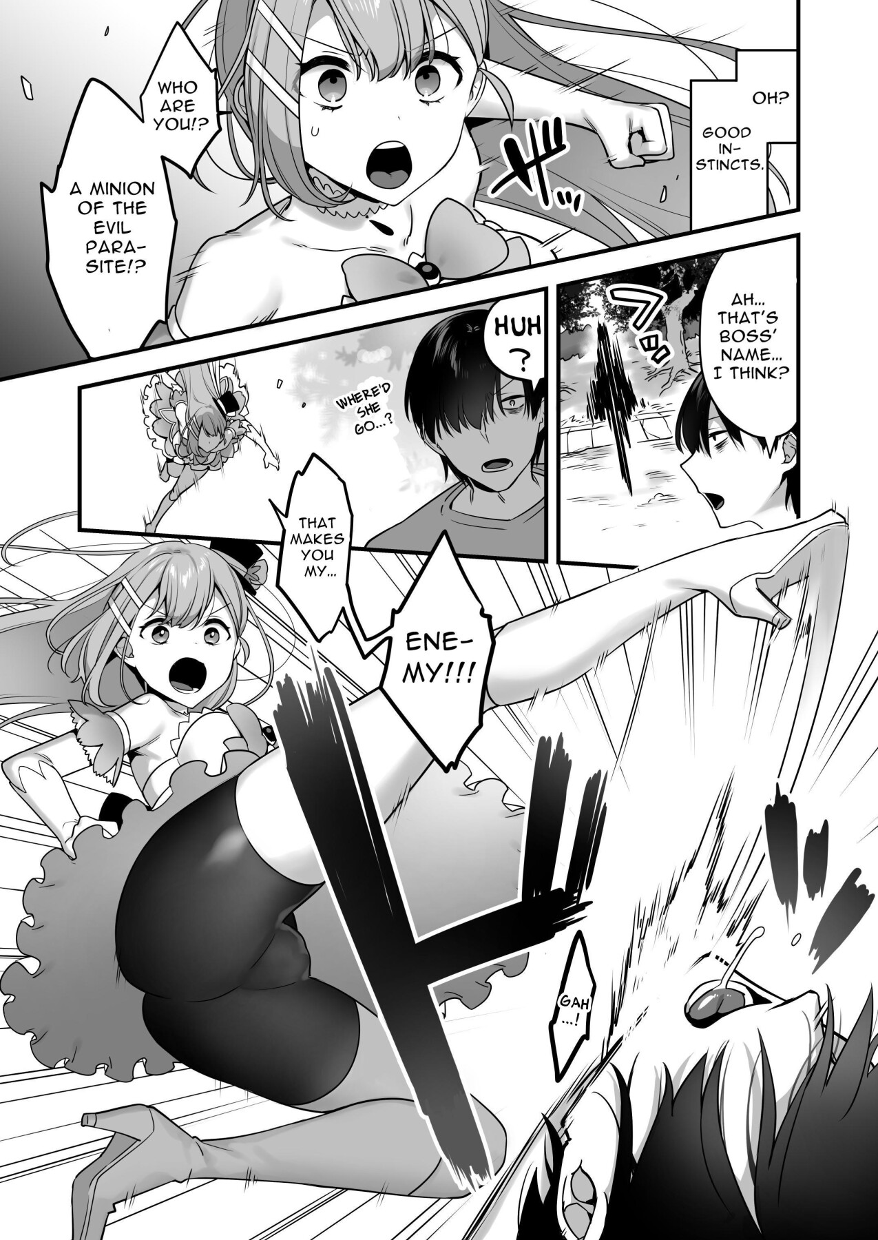 Hentai Manga Comic-Since I became a pawn of evil... I'll disgrace the magical girl-Read-10